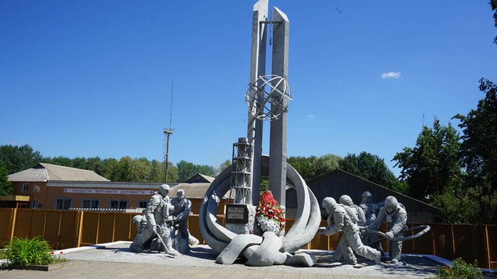 Monument built for the heroes - Firefighters